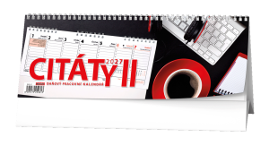 Stolní kalendář - Pracovní kalendář CITÁTY II - BSB2-27