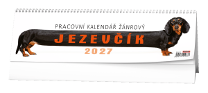 Stolní kalendář - Pracovní kalendář žánrový - Jezevčík - BSB4-27