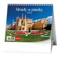 Stolní kalendář - IDEÁL - Hrady a zámky - BSL1-27