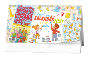 Stolní kalendář - Kreativní kalendář pro děti - BSE6-27