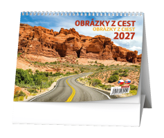 Stolní kalendář - Obrázky z cest - BSH3-27