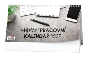 Stolní kalendář - Měsíční pracovní kalendář - BSE13-27
