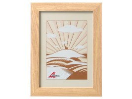 Rámeček na foto 21 x 30 cm - světle hnědý - 006-21X30S