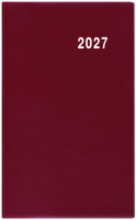 Týdenní diář - Gustav - PVC - bordó - BTG1-3-27