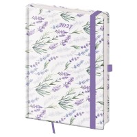 Denní diář A5 - Vario - Lavender s gumičkou - DVR422-07-27



