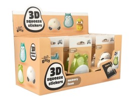 Gifty - 3D sqeeze stickers - mix 3 - 1042849