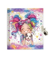 Zápisník se zámkem Rainbow Ella - 1442-0426