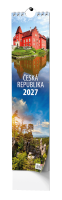 Nástěnný kalendář 2027 - Kravata - Česká republika - BNB3-27