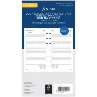 Kalendář 2027 do diáře Filofax - osobní - denní - na 1 stranu, linka - 6848027