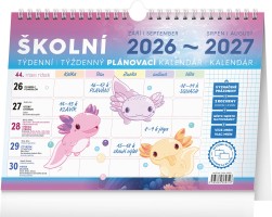 Školní kalendář 2027 - Plánovací s háčkem - PGS-36931
