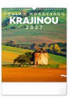 Nástěnný kalendář 2027 - Toulky moravskou krajinou  - PGN-36869-L
