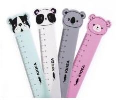 Pravítko Kidea se zvířecími motivy - 15 cm - LF15CMKA