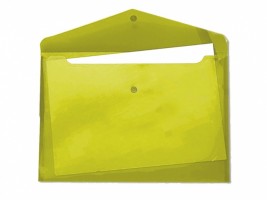 Desky s drukem a klopou A5 žluté