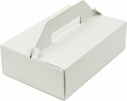 Krabice zákusková - nosič - 270 x 180 x 80 mm