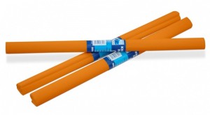Krepový papír - oranžový 6 - 50 x 200 cm 