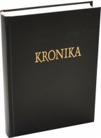 Kronika A4 300 listů - černá