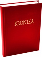 Kronika A4 300 listů - červená