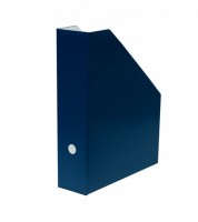 Archivní box seříznutý modrý