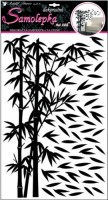 Dekorační samolepka na zeď - Bambus černý - 10150
