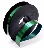 Stuha 2/50 - metal kotouč - zelená