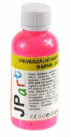 Univerzální akrylátová barva - matná - neon - růžová - 50 g - M4010