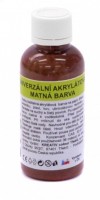 Univerzální akrylátová barva - hnědá matná 50g M8016