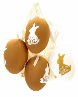 Velikonoční vajíčka plastová - na zavěšení 8954
