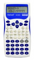 Vědecký kalkulátor Rebell - SC2040 - BL - BX - bílo modrý