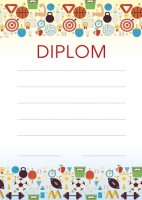 Diplom A5 - sportovní hry - BD059