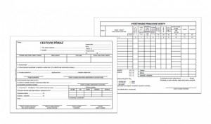 Cestovní příkaz A5 s vyúčtováním - ET 230