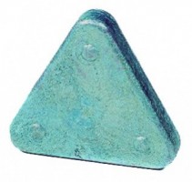 Vosková pastelka Triangle Magic Metallic - zelená 610M