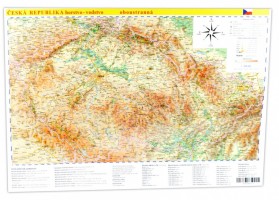 Oboustranná mapa A2 - Česká republika