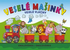 Omalovánky A5 - Veselé mašinky - BO430