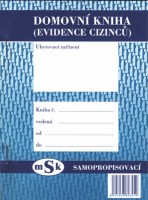 Domovní kniha (evidence cizinců) - mSk 345