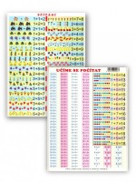 Tabulka A4 - Učíme se počítat - sčítání