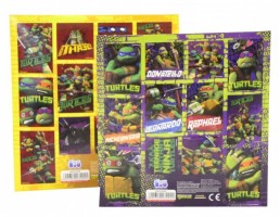Nálepky - Ninja Turtles - 301933