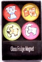 Dekorační magnety - 35 mm - 4 ks - PK19-91