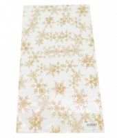 Sáček transparent - vánoční potisk - 50 ks - 511095