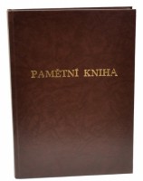 Pamětní kniha 100 listů - hnědá