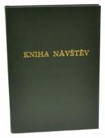 Kniha návštěv 100 listů - zelená