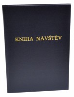 Kniha návštěv 100 listů - modrá