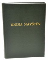 Kniha návštěv 200 listů - zelená