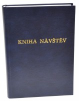 Kniha návštěv 200 listů - modrá