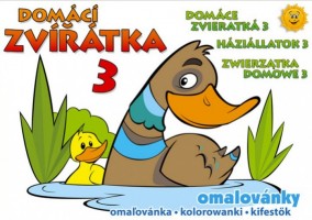 Omalovánky A5 - Domácí zvířátka 3 - 5300827