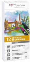 Fixy Tombow - Dual Brush Pens - Grey Colours - 12 ks - TABT-12P-3