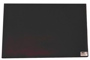Psací podložka na stůl s odklápěcí přední stranou - černá - 60 x 40 cm - 5-809