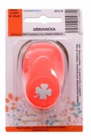Děrovačka na papír 16 mm - Čtyřlístek- SPU16