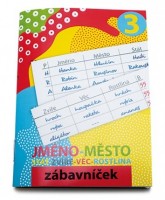 Zábavníček - Jméno - Město - BU580-3