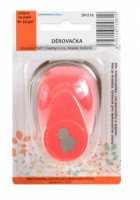 Děrovačka na papír 16 mm - Kuře - SPU16/094
