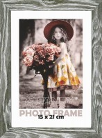 Fotorámeček Narvik - tmavě hnědý - 15 x 21 cm - 235571